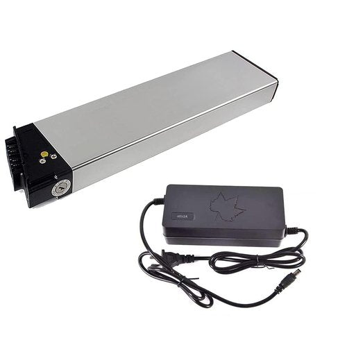SDTYYP Ebike Battery 48V 10.4Ah/12.8Ah/14Ah Folding Built-in Electric Bicycle Lithium Battery for 1200W 1000W 800W 750W 500W 350W Bike Motor with Charger and BMS (48V 10.4Ah)
