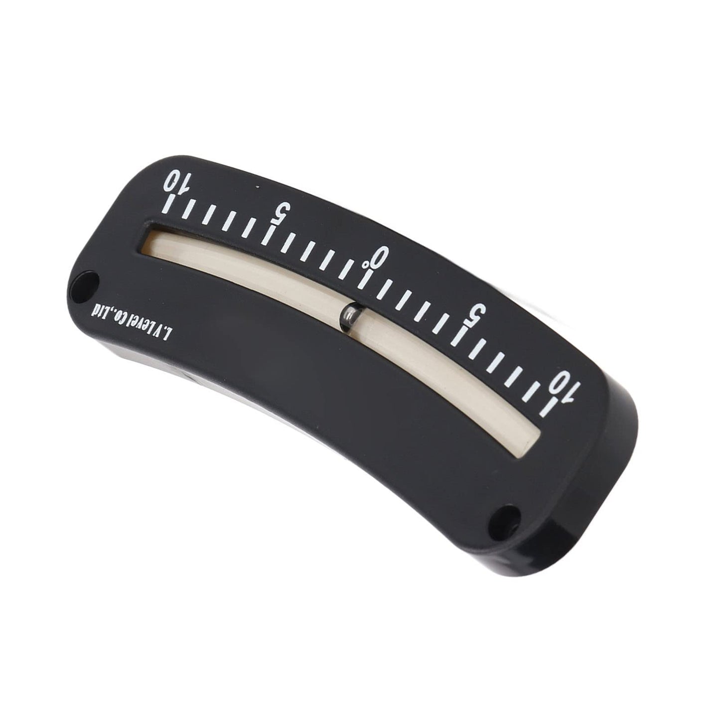 Inclinometer, Clear Scale Tube Clinometer Accurate Measurement ?10° to 0° to 10° Impact Stable for Boat