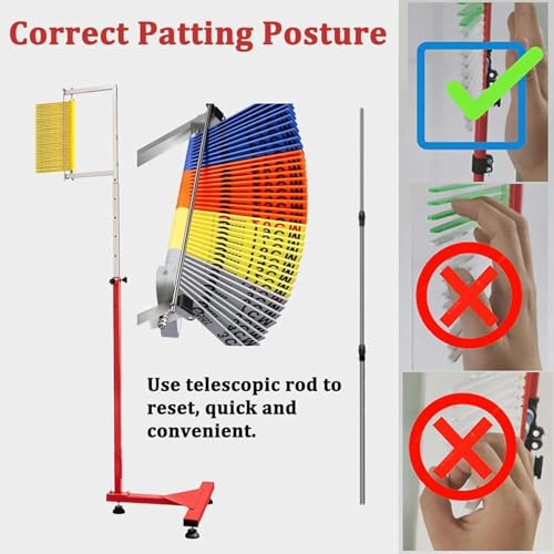 Jump Tester Equipment，Vertical Jump TesterAdults Vertical Jump Tester, 1.7-3.6m Adjustable Vertical Jump Trainer for Basketball, Youth Vertical Jump Tester Measurer Pole, Jump Power Measurin