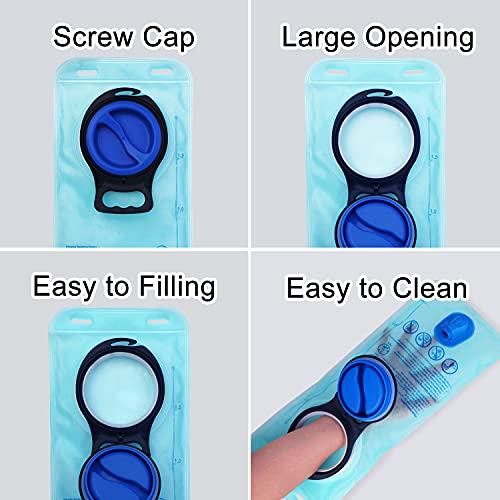 1.5L Hydration Bladder with Leak-Proof Design & Quick Release Tube - BPA-Free