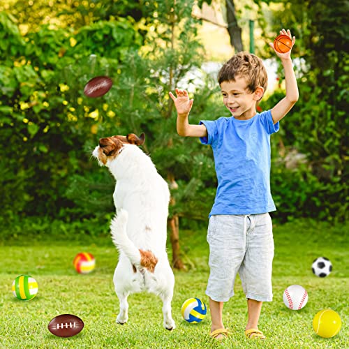 Mini Foam Sports Balls Set - Stress Relief Toys, 97 Pieces, Orange - Variation of 97 / Orange
