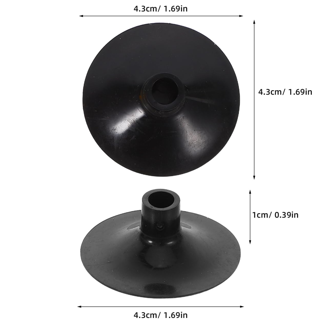 LIOOBO Arrows Suction Cup: 10pcs Rubber Suction Cup Arrows, Replacement Suction Props, Strong Suction Cup for Child Compound Bow
