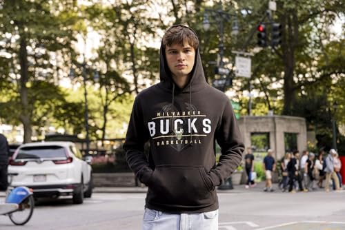 Men's NBA Hoodie Sweatshirt - Black, Large, Super Soft, Official Team Logo – Knicks Variation