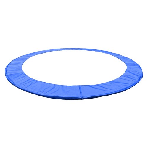 Trampoline Pad Replacement 8 Feet, Upgraded Waterproof Safety Spring Cover Round Frame Pad, No Hole for Pole