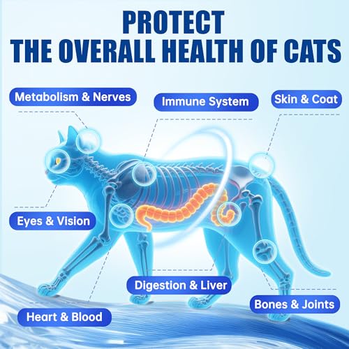 Just Try 23 in 1 Taurine Cat Treats - Multivitamin for Indoor & Senior Cats 6.35 oz