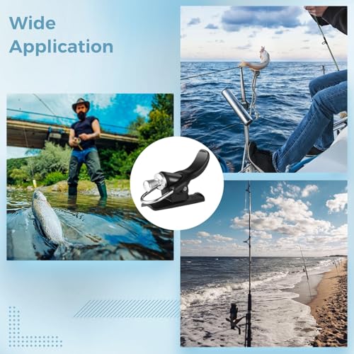 Surf Fishing Trigger Aid Black - Casting Cannon Extension & Finger Protect