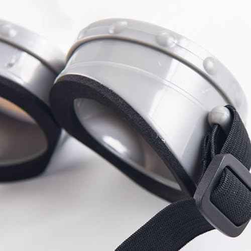 Vintage Steampunk Goggles Glasses Round Cartoon Costume For Cosplay (Glasses)