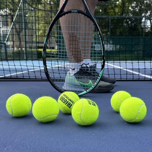 Teloon Championship Tennis Balls - Extra & Regular Duty, 15 Cans - 45 Pressurized Felt Balls