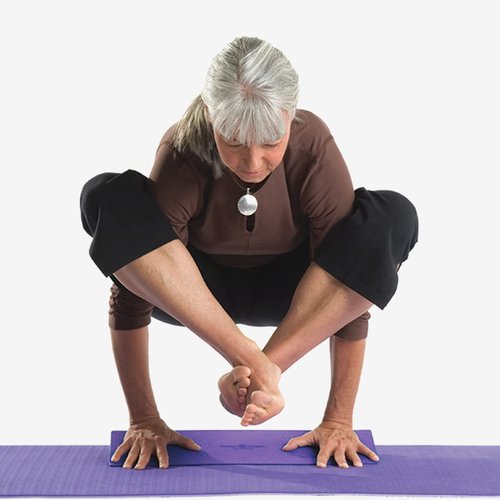 Hugger Mugger Yoga Wedge - Gray - Gentle Lift for Sensitive Wrists, Durable and Stable, Supports Joints, Great for Downward Dog