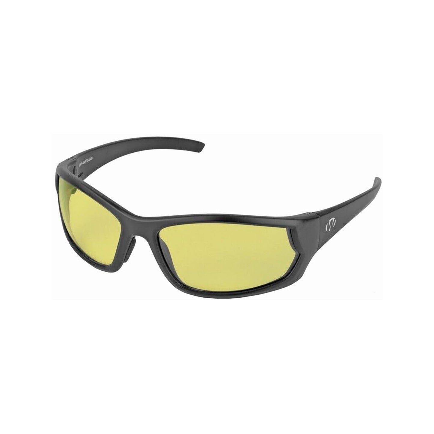 Walker's IKON Carbine Full Frame Shooting Glasses | Impact-Resistant Non-Slip Frame Hunting Shooting Eyesight Protection Glasses, Microfiber Lens Cloth & Carry Case Included, Amber