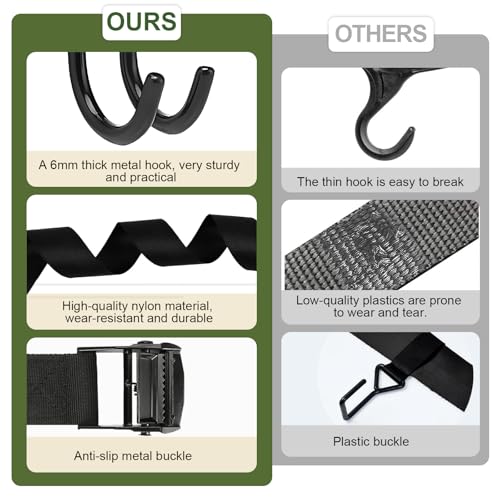 DoubleCare Tree Stand Hunting Harness with Adjustable Metal Hook - Medium