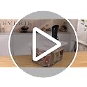 EVERIE 12 Quart Sous Vide Container with Collapsible Hinged Lid for Breville Joule