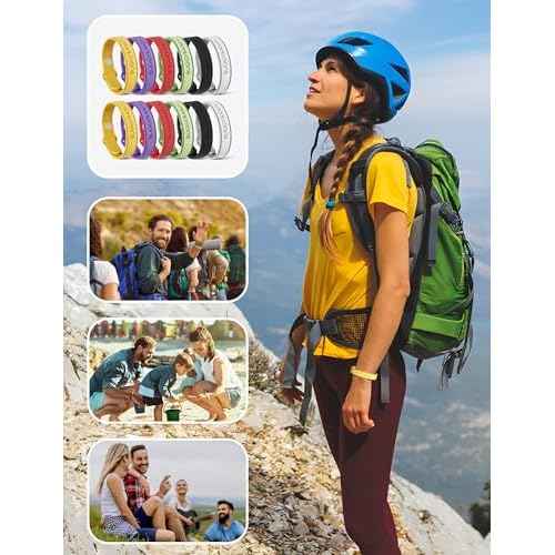 Mosquito Repellent Bracelets,12 Pack Silicone Mosquito Repellent Bands with DEET Free, Natural & Waterproof Bug Wristbands for Kids and Adults, Outdoor Traveling Protection