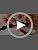 Elegant Slim Leather Watch Band for Fitbit Luxe - Rose Gold Brown