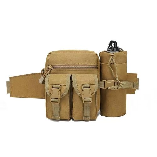 outdoor multifunctional waist bag men and women travel water bottle bag