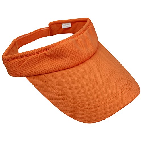 Summer Outdoor Sports Visor Baseball Sun Cap Hat - Orange