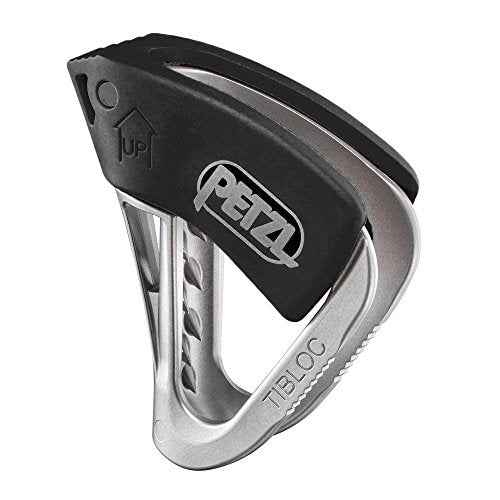 PETZL TIBLOC Stainless Steel Black Rope Grab Rope Clamp B01BN