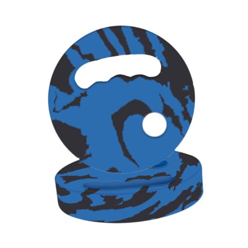 KiBcsLic Water Exercise Discs EVA Foam Swimming Board Pool Resistance for Workouts, Blue Black