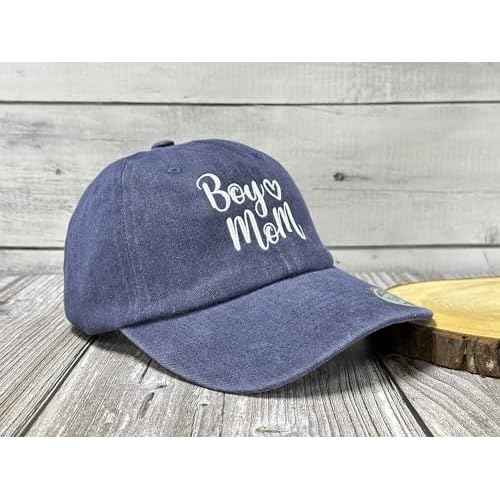 Embroidered Boy Mom Hats