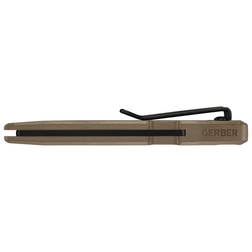 Gerber Gear LST Ultra - Lightweight EDC Knife - Survival Tactical Tool for Hiking, Camping & Outdoor - Compact Folding Pocket Knife - Stainless Steel Blade - Made in USA - Coyote Brown