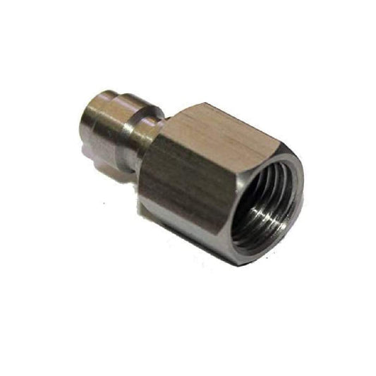 Flylock Universal 8mm 1/8" NPT Female Thread Stainless Steel Quick-Disconnect Plug Adapter PCP Paintball Charging Fittings