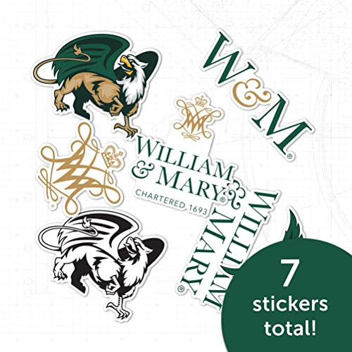 William & Mary Tribe Vinyl Sticker Decal - Official Campus Fan Gear