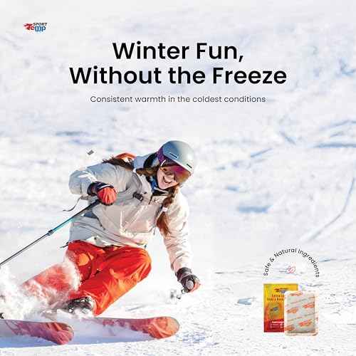 Large Hand & Body Warmers - Up to 18 Hours of Heat, Super Long Lasting - Easy, All Natural - Air Activated, for Body, Hands & Toes - Odorless Hot Hand Warmer - Sport Temp
