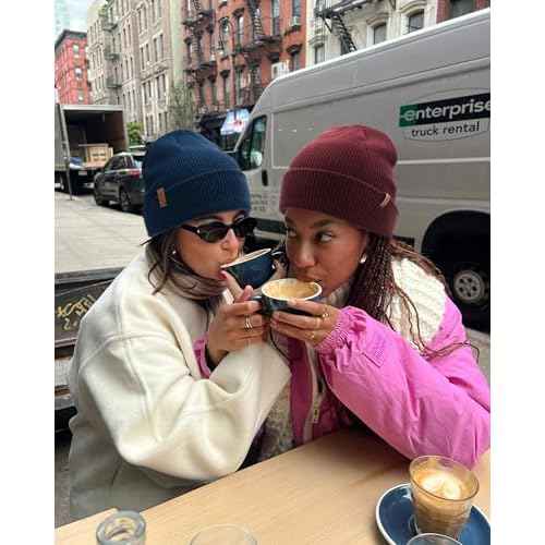 Beanie Hats for Women Men Winter Hats Womens Knitted Slouchy Beanies Cuffed Skull Cap Warm Ski Hat