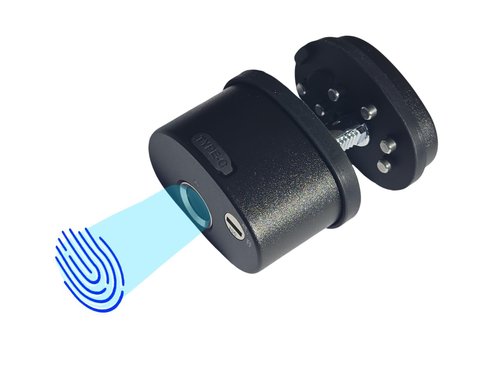 Vone Smart Gun Lock Guard II ??Biometric Fingerprint Trigger Lock with 0.1s Unlock, Auto Pop-Up, USB-C Rechargeable, Anti-Tamper Alarm ??Fits Pistols, Rifles & Shotguns