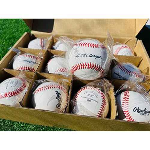 Rawlings | Little League Baseballs | Competition Grade | RLLB1 | Youth/14U | Multiple Count Options