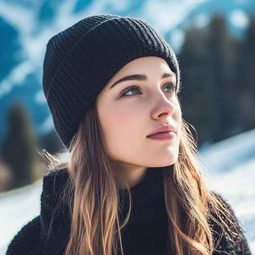 Scotamalone Unisex Beanie Hat Knit Cuffed