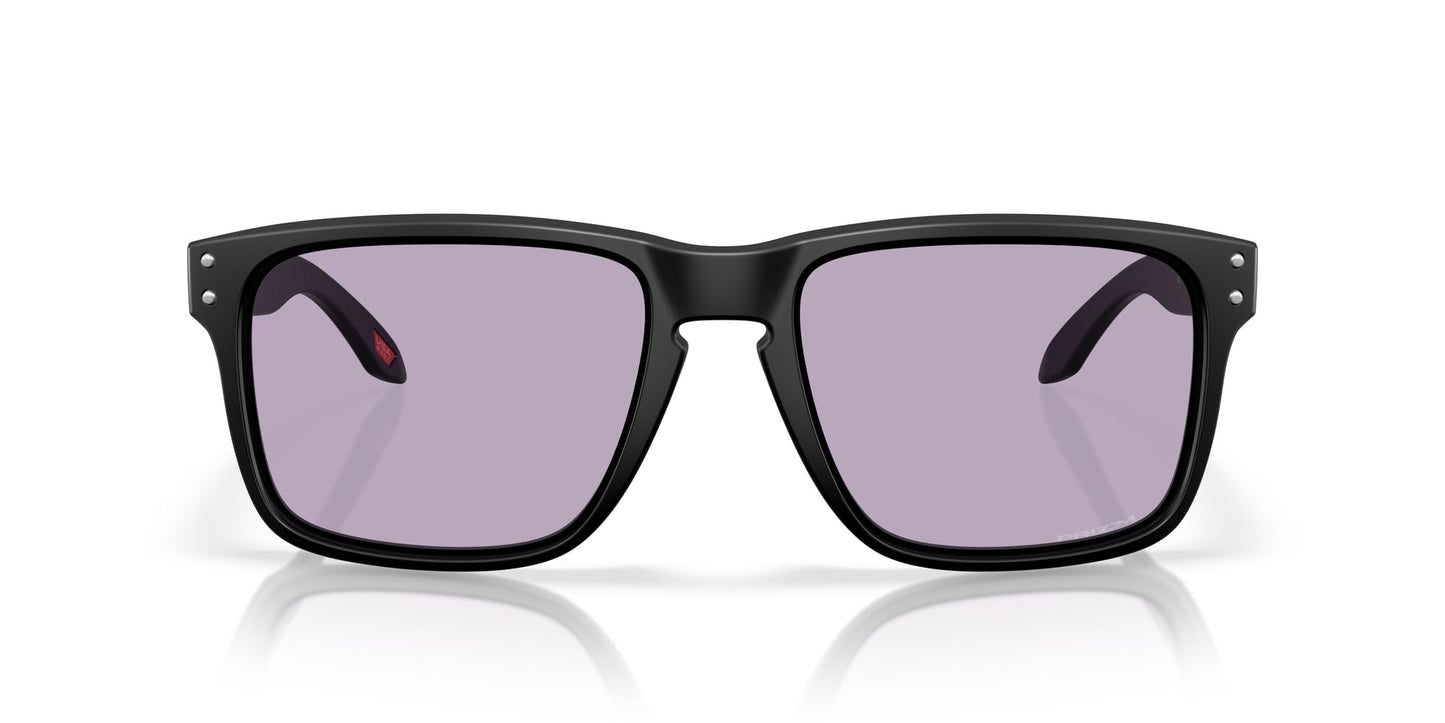Oakley OO9487F Holbrook XXL Low Bridge Fit Sunglasses, Matte Black/Prizm Slate, 61 mm