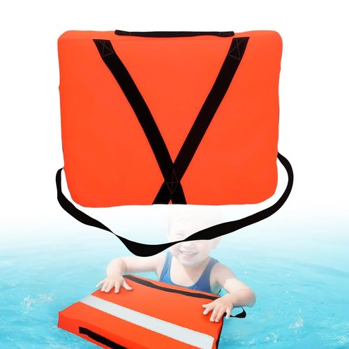 Boat Throwable Flotation Device, 2025 Upgraded Boat Throw Cushion with Strap, Summer Swimming Pool Floats 18x14 in