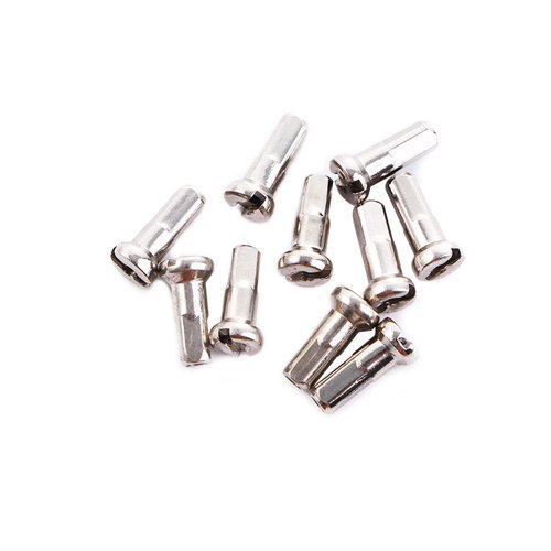 Vctitil 10 Pcs 245mm-305mm 14G Bicycle Spokes Stainless Steel Spokes and Nipples Bike Spokes for Mountain Bike Road Bike Electric Bike 700C Wheels(245MM)