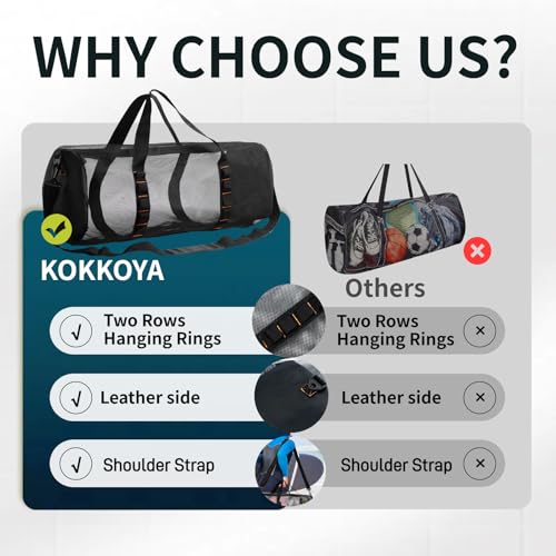 Large Mesh Dive Bag with Zipper for Scuba & Snorkel Gear - Black, 23 x 11 in