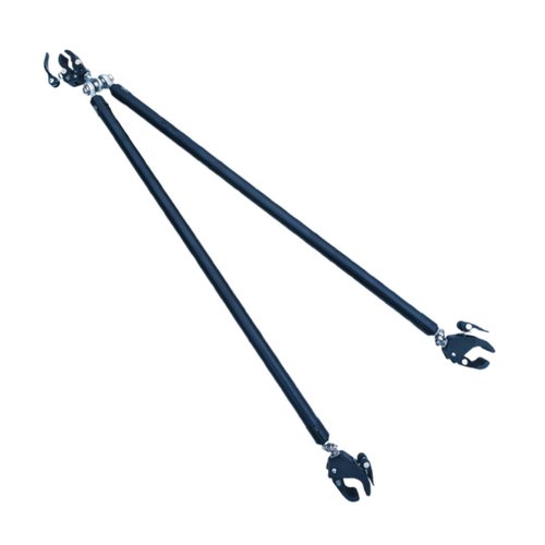 Aymzbd Bike Trailer Connector Bike Trailer Hitch Hardware Equipment Portable Bicycle Trailer Rod, for Outdoor Activities Road Bike, Without Extension