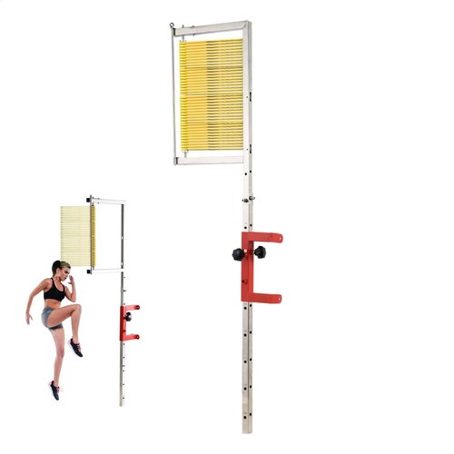 Vertical Jump Trainer | Adjustable Height Jump Tester | Vertical Challenger Measuring Tool, Wall Mounted Volleyball Trainer for Basketball