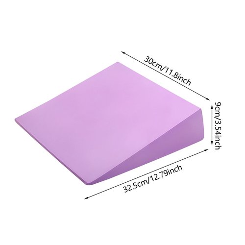 Calf Stretch Wedge, Squat Wedges Foot Wedge, Yoga Wedge Slant Board, Foam Wedge Stretching Blocks, Squat Wedges For Yoga, Heel Squats Calf Stretcher, Wedge Block For Balance, Strength, Stretch