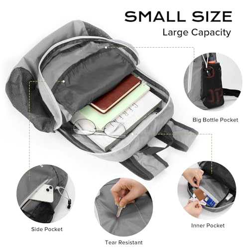 Water-Resistant 15L Hiking Daypack Lightweight Travel Backpack