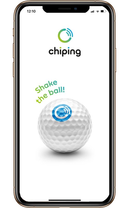 Chiping GPS Tracked Golf Balls (6 Pack) - The Worlds First GPS Tracked Golf Balls - Play Faster - Score Better - Paired with The Chiping GPS App and 35,000 Courses Around The World