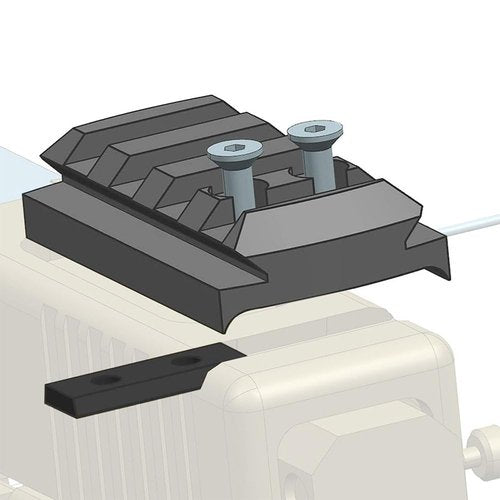 Red Dot Sight Mount Plate Picatinny Rail for Install Pistol G-Lock 17 19 22 23 26 27 34 Rail fit for Bushnell Trophy TRS-25 OTW Red Dot Sight Handgun Scopes