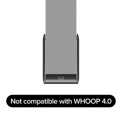 WHOOP CoreKnit Wristband – Compatible 5.0 One and Peak – Comfortable, Versatile, Performance Knit Fitness Accessory for 24/7 Activity – Not Compatible with Gen 4 – Ash Grey
