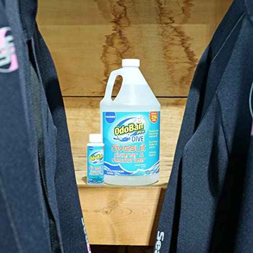 OdoBan Dive No-Rinse Wetsuit Cleaner Concentrate, 4 Gallons