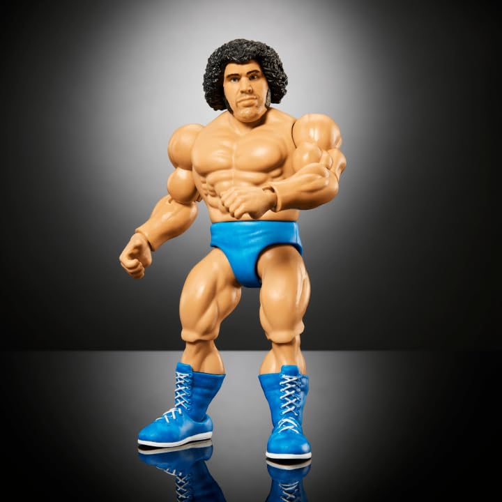 WWE Andre The Giant 6-Inch Retro Action Figure, Wrestling Collectible
