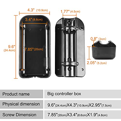 Large Electric Bike Controller Case Waterproof Dustproof for E-Scooter & Bicycle