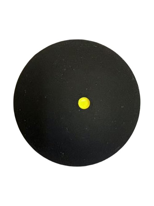 VisnzvLux 3 Pieces Single Yellow Dot Squash Ball Custom Logo Professional high Elasticity Resistant to Play for Training and Practice