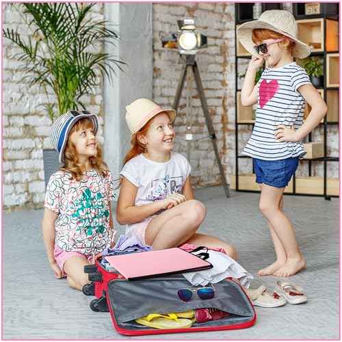 LPHUMEX Portable Pink Mirror Full Length for Dance, 33x13 Inch Hanging Mirror for Dance Bag, Lightweight Folding Travel Mirror Dance Competition Must Haves