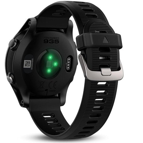 Garmin 010-N1746-00 Forerunner 935 GPS Watch, Multisport, Altimeter, Battery, Black (Renewed) Bundle with 2 YR CPS Enhanced Protection Pack