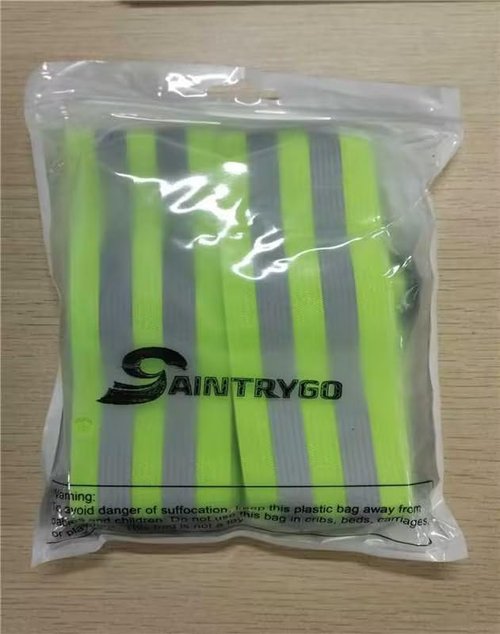 Saintrygo Reflective Sash Running Gear High Visibility Safety Reflective Jacket Adjustable Sash for Walking Cycling at Night(Fluorescent Green,2 Pieces)
