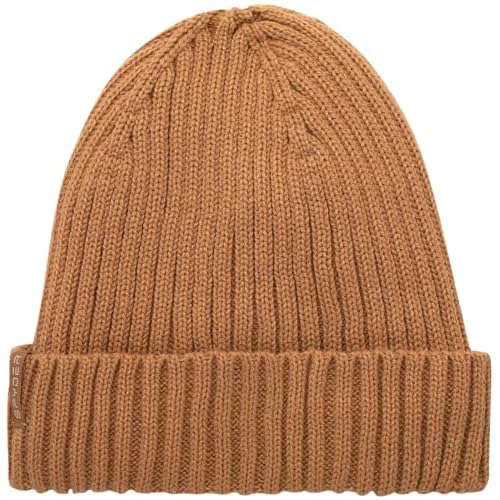 Spyder Women's Beanie - Cozy Plush Sherpa Lined Ribbed Cuff Winter Hat for Women with Embroidered and Woven Logo Patch